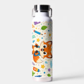 Süße Fuchsschul-Rucksack-Kinder-Trinkflasche Trinkflasche (Vorne)
