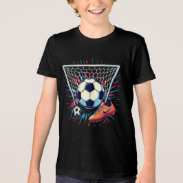 Süße Fußball-Outfits für Aktivitäten nach der Schu Tri-Blend Shirt