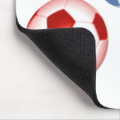 Süße Fußball-Sammlung Mousepad (Ecke)