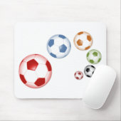 Süße Fußball-Sammlung Mousepad (Mit Mouse)