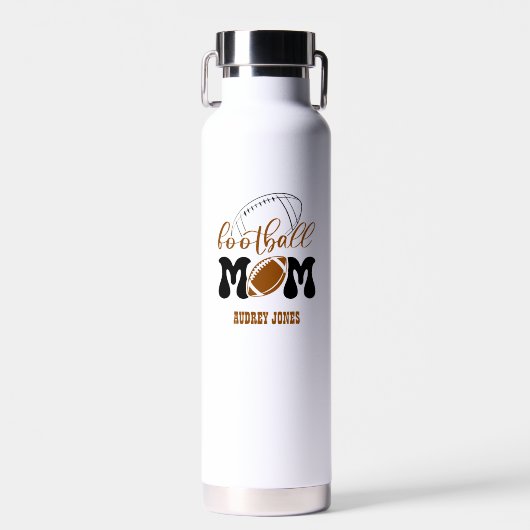 Süße Fußballmutter Trinkflasche (Vorne)