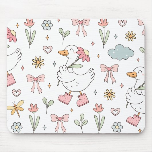Süße Gans Mousepad (Vorne)