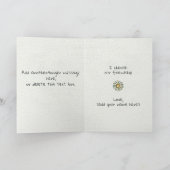 Süße Gans- und Libellenfreunde Risographie Karte (Innenseite)