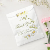Süße Gänseblümchen-Blumen-Baby-Shower-Dankeschön Geschenktütchen (Versiegelt)