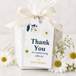 Süße Gänseblümchen-Dankeschön-Geschenkanhänger Geschenkanhänger
