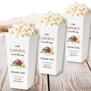 Süße Gartendaisy Kleine Marienkäfer-Baby-Party Geschenkschachtel