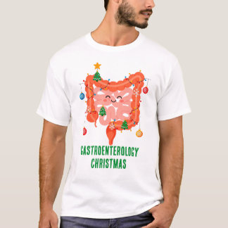 Süße Gastroenterologie-Weihnachts-Darm-T-Shirt T-Shirt