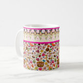 Süße Gebäck Süßigkeiten Kaffeetasse (Vorderseite Links)