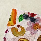 Süße Gebäck Süßigkeiten Strandtuch (Beispiel)