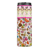 Süße Gebäck Süßigkeiten Thermosbecher (Rückseite)