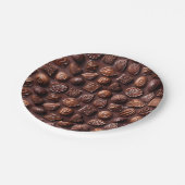 Süße Geburtstagsschokolade Einzigartiger Trend Foo Pappteller (Schrägansicht)
