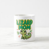 Süße Gecko-Mama-Kaffeetasse Kaffeetasse (Mittel)