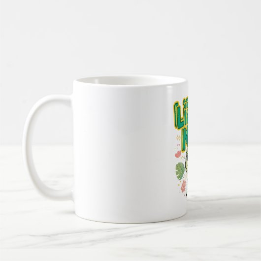 Süße Gecko-Mama-Kaffeetasse Kaffeetasse (Links)