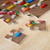 Süße gehäkeltete Oktopus-Candy-Land-Ästhetik Puzzle (Seite)