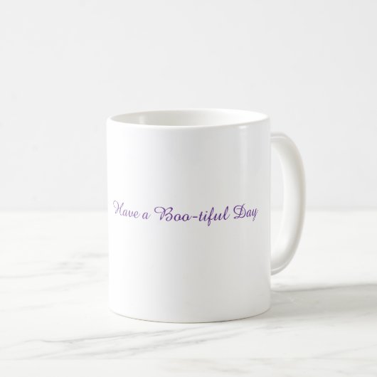 Süße Geister-BOO-Tasse Kaffeetasse (VorderseiteRechts)