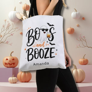 Süße Geister, Boos und Alkohol Halloween Tasche