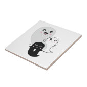 süße Geister Halloween kawaii Fliese (Seite)