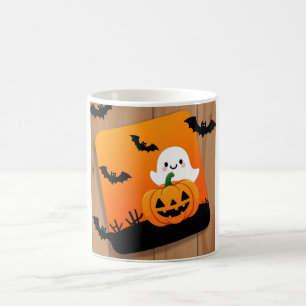 Süße Geister-Halloween-Tasse 2026 Kaffeetasse