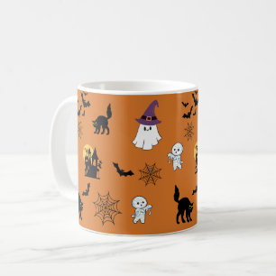 Süße Geister Katzen Fledermäuse Halloween Kaffeeta Kaffeetasse