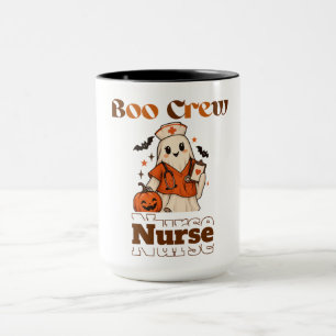 Süße Geister-Krankenschwester Boo Crew Halloween M Tasse