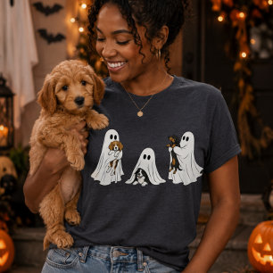 Süße Geister mit Hunden Tri-Blend Shirt