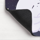 Süße Geister- & UFO-Mauspad Mousepad (Ecke)