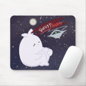 Süße Geister- & UFO-Mauspad Mousepad (Mit Mouse)
