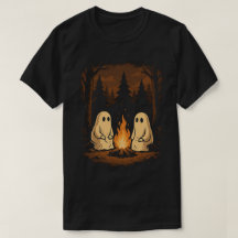 Süße Geister um das Lagerfeuer Halloween