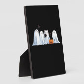 Süße Geister und schwarze Katzen Halloween � Gruse Fotoplatte (Seite)
