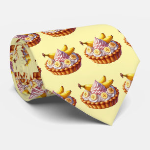 Süße, gekachelte Bananentorte Krawatte