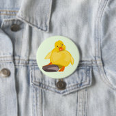 Süße gelbe Ente Button (Beispiel)