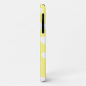 Süße gelbe Herzen Handyhülle Case-Mate iPhone Hülle (Hinten/Links)