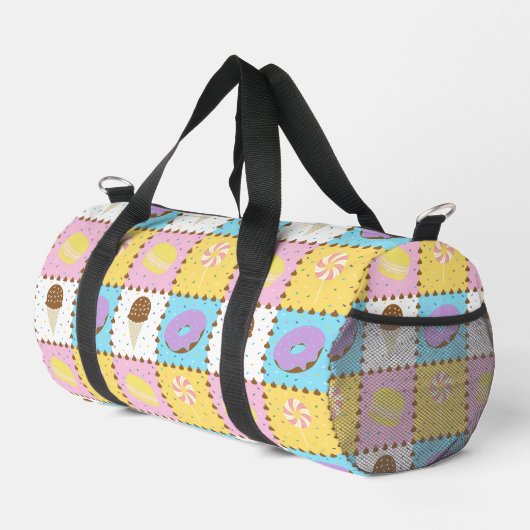 Süße Gelüste Duffle Bag (Rechte Ecke)