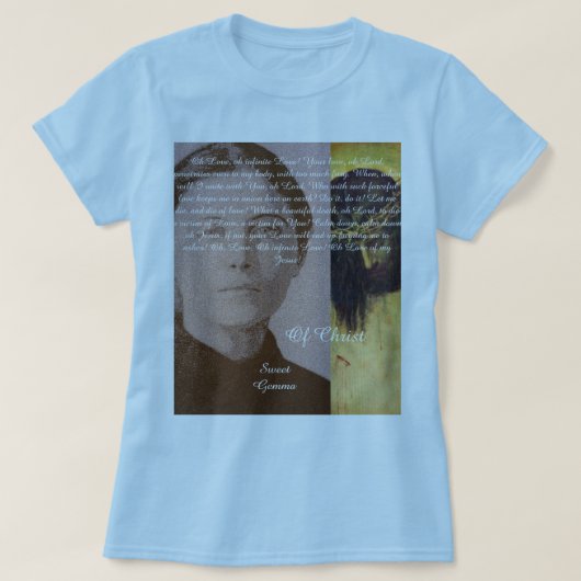 Süße Gemma Christi T-Shirt (Design vorne)