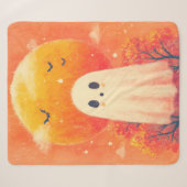 Süße gemütliche Halloween-Decke Sherpadecke (Vorderseite (Horizontal))