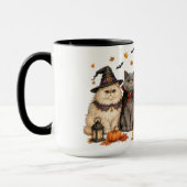 Süße/Gemütliche Halloween-Katze Tasse (Links)