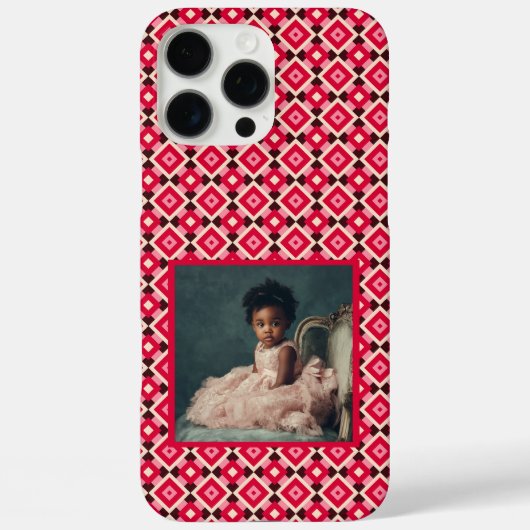 Süße Geschenke für Männer Schachbrett Quadrat Case-Mate iPhone Hülle (Rückseite)