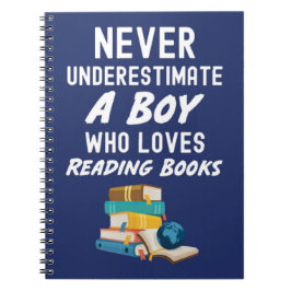 Süße Geschenke in Navyblau für Baby Jungen zum Les Notizblock