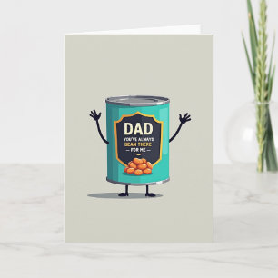 Süße Geschenkkarte zum Vatertag Karte