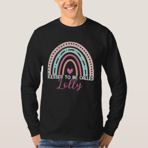Süße Gesegnete, die Lolly Regenbogen-Mutter Oma ge T-Shirt
