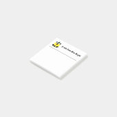 Süße Gesicht Post-It Notizen (angewinkelt)
