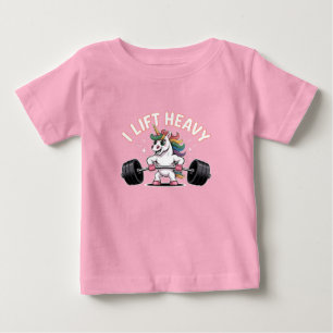 Süße gestapelte Kawaii-Katzen – „Wow!! Hallo“ Baby T-shirt