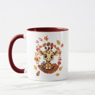 Süße Giraffe „Autismus Tolles Herbst“ Tasse