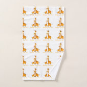 Süße Giraffe - Badehandtuch-Set Badhandtuch Set (Handtuch)