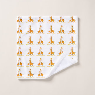 Süße Giraffe - Badehandtuch-Set Badhandtuch Set