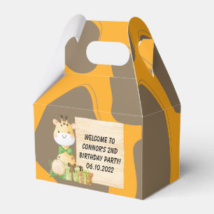 Süße Giraffe Für Kleinkinder Geschenkbox Geschenkschachtel