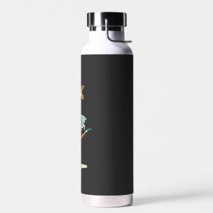Süße Giraffe in einem Tutu, die als Ballerina tanz Trinkflasche