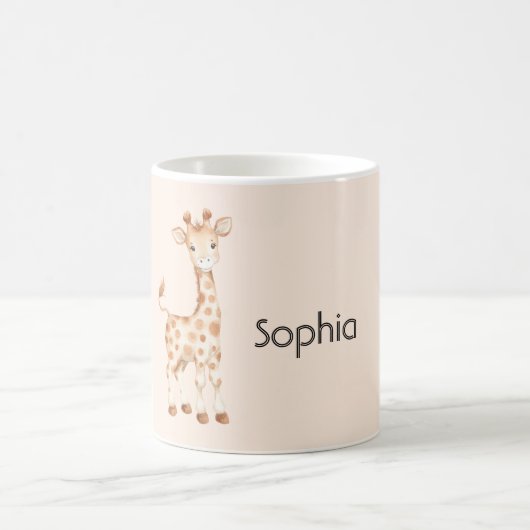 Süße Giraffe Kaffeetasse (Mittel)