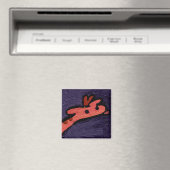 süße Giraffe Magnet (In Situ (Geschirrspüler))
