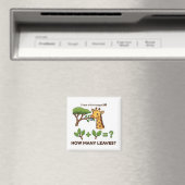 Süße Giraffe-Mathe-Magnet für Kinder Magnet (In Situ (Geschirrspüler))